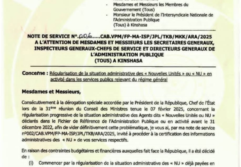 RDC : Arrestation d‘Aubin Minaku, la CNDH appel au respect des garanties légales.